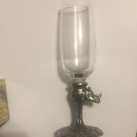 Makoulpa Pewter Glass African Animal Glasses New? - Picture 8 of 14